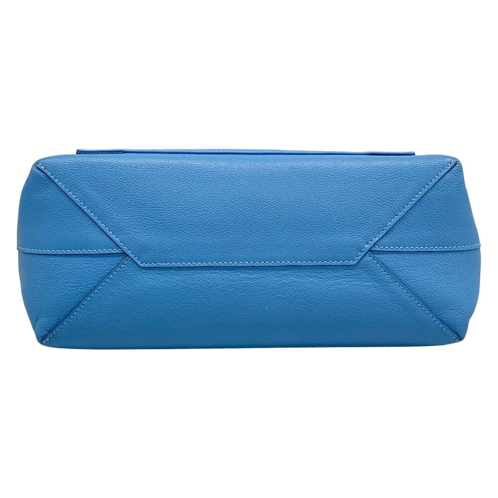 Louis Vuitton Lockme MM Lockme Handbag Light Blue Black - Picture 5 of 16